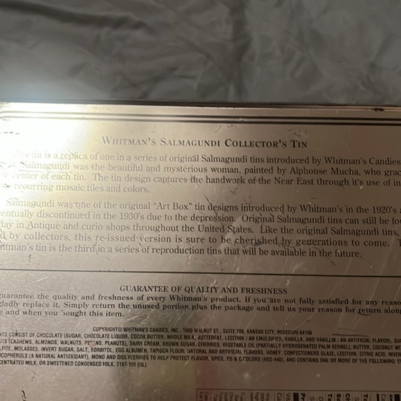 Witmans antique tin art box - Picture 3 of 3